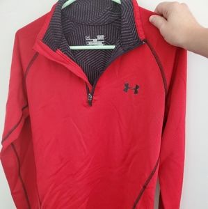 NWOT Red Under Armour Pullover